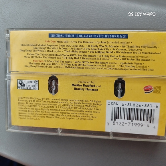 The Wizard of Oz original soundtrack cassette - Picture 4 of 4